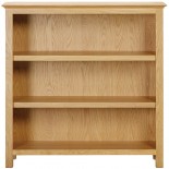 Moreton Oak 3' Low Bookcase